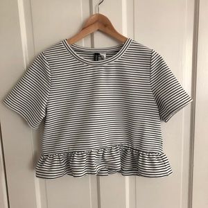 Stripe crop top